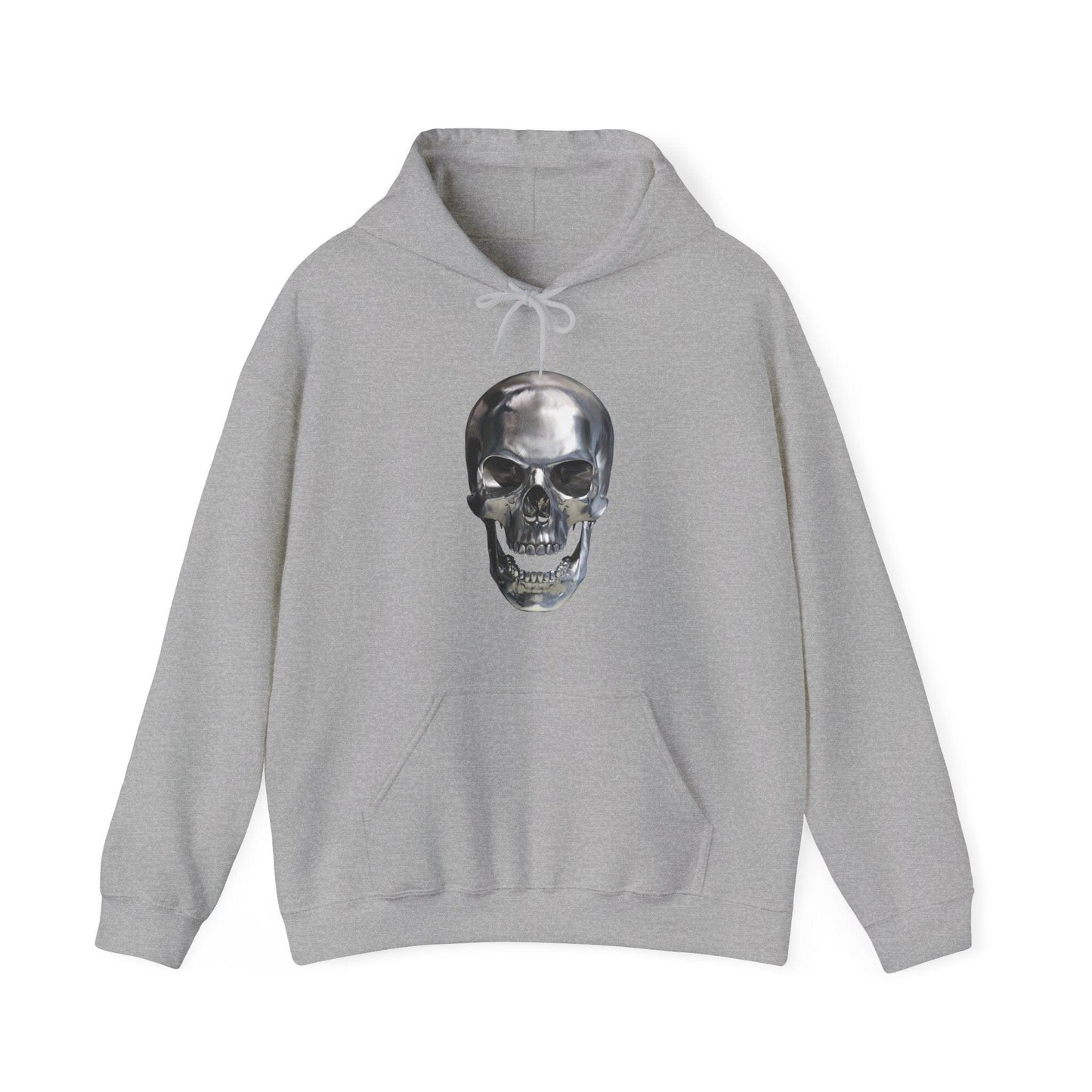 Shining Skull Unisex Heavy Blend™ Hooded Sweatshirt - Lizard Vigilante