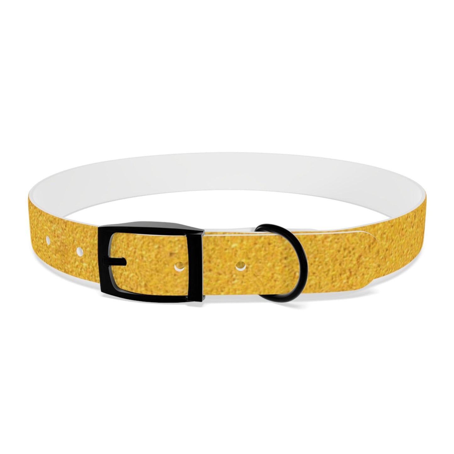 Faux Gold Dog Collar 4 Sizes S-XL - Lizard Vigilante