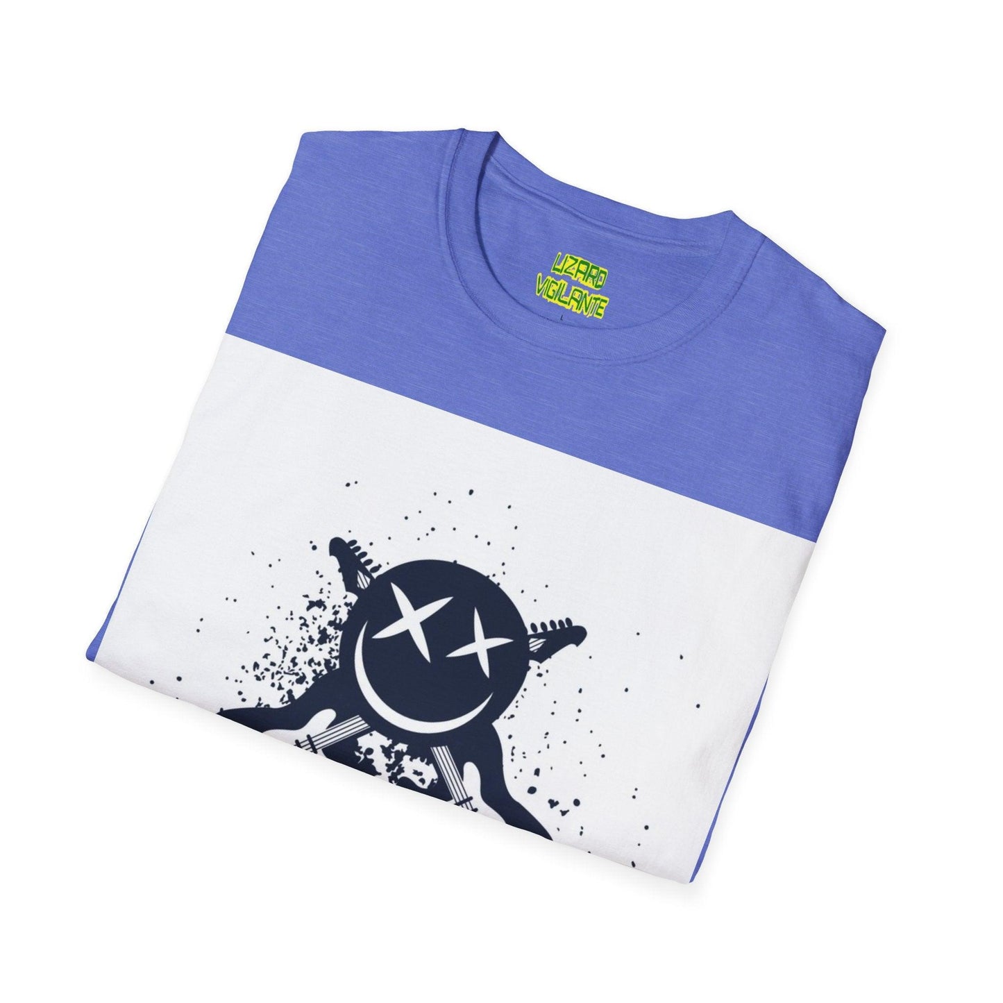 Smiley Rock Festival Unisex Softstyle T-Shirt - Lizard Vigilante