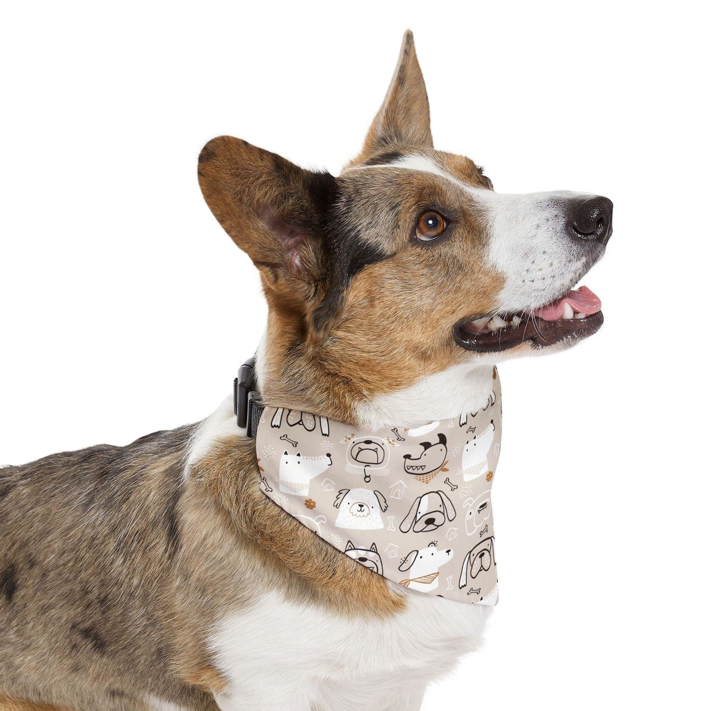 Illustrated Doggers II Pet Bandana Collar - Premium Pets from Printify - Just $26.90! Shop now at Lizard Vigilante