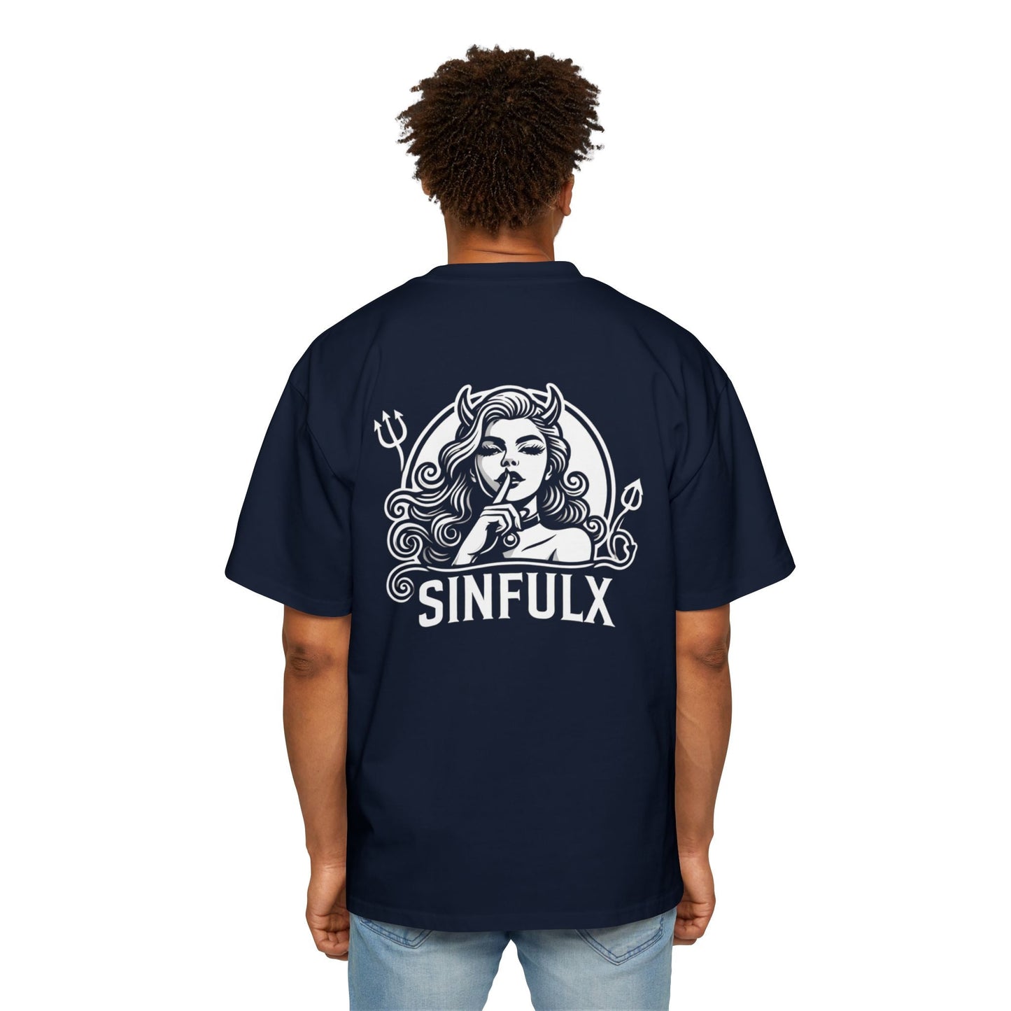 EA Men's Oversized SX Logo Graphic Tee