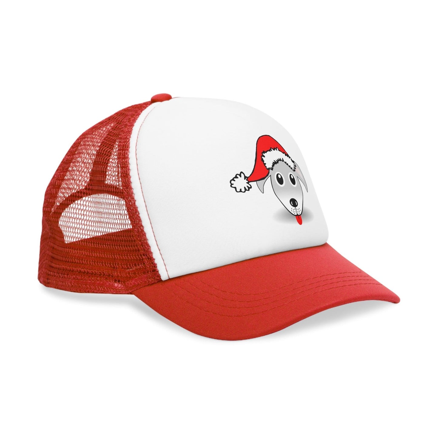 Santa Dog Mesh Cap - Lizard Vigilante