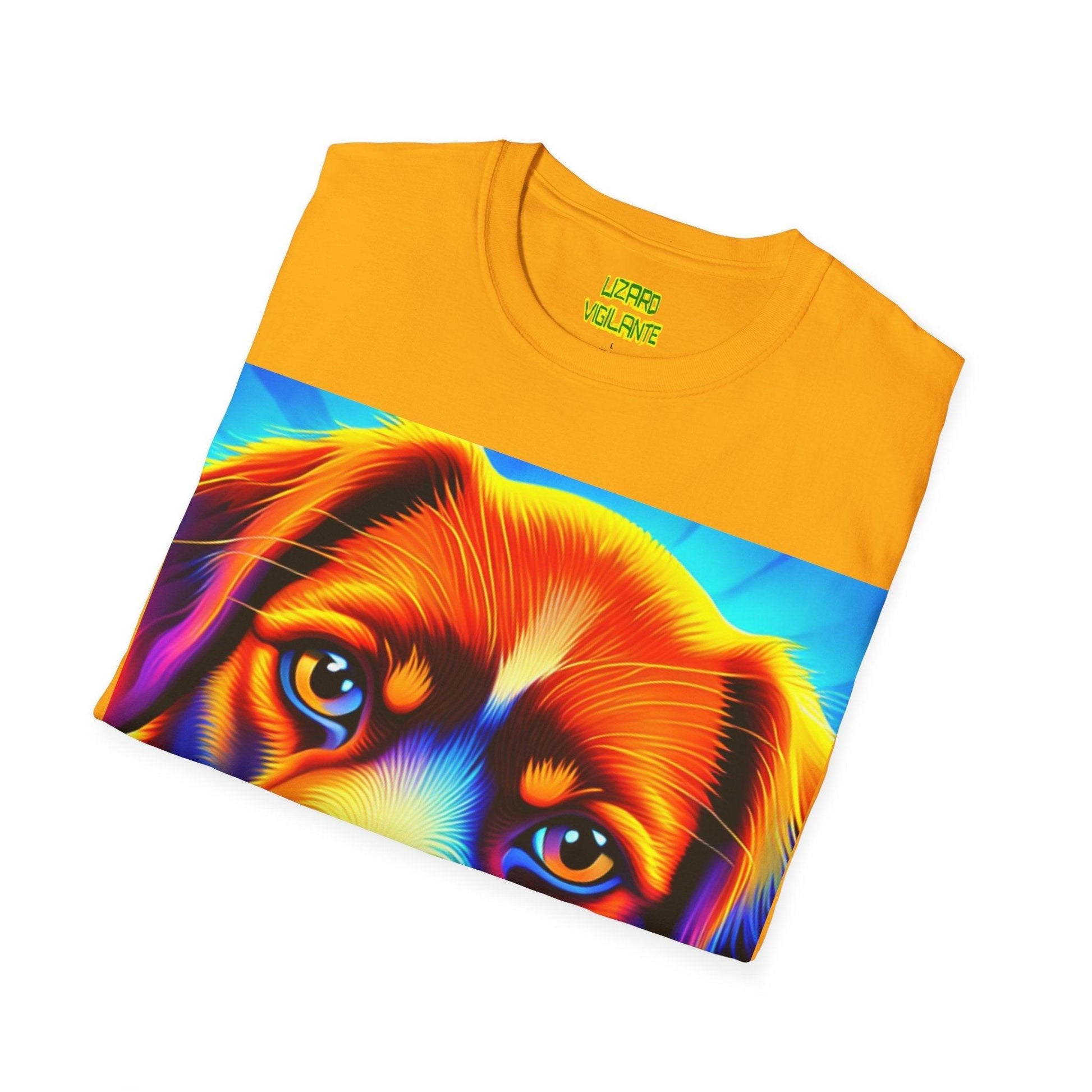 Prism Dog Unisex Softstyle T-Shirt - Lizard Vigilante