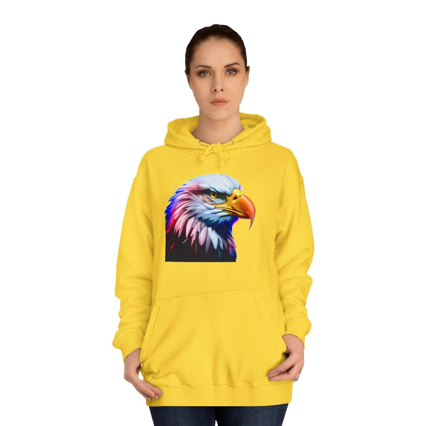 American Profile Unisex College Hoodie - Lizard Vigilante