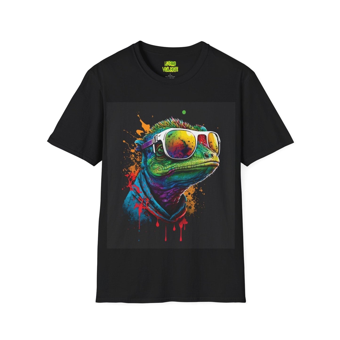 Shlizard Unisex Softstyle T-Shirt - Lizard Vigilante