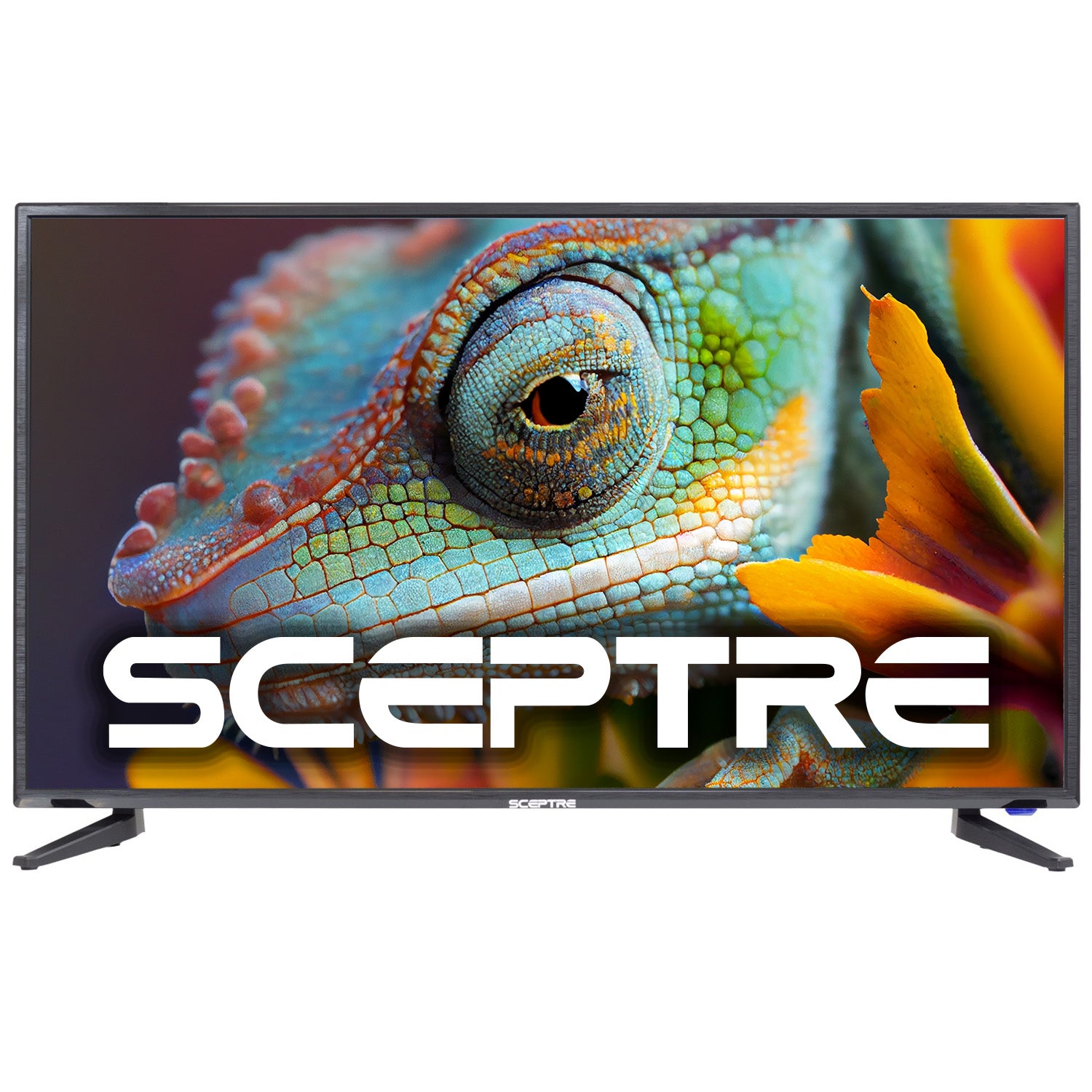 Sceptre 43" LED Television – 1080P FHD Slim Bezel Display with Dual 10W Speakers - Premium television from Lizard Vigilante - Just $199.99! Shop now at Lizard Vigilante