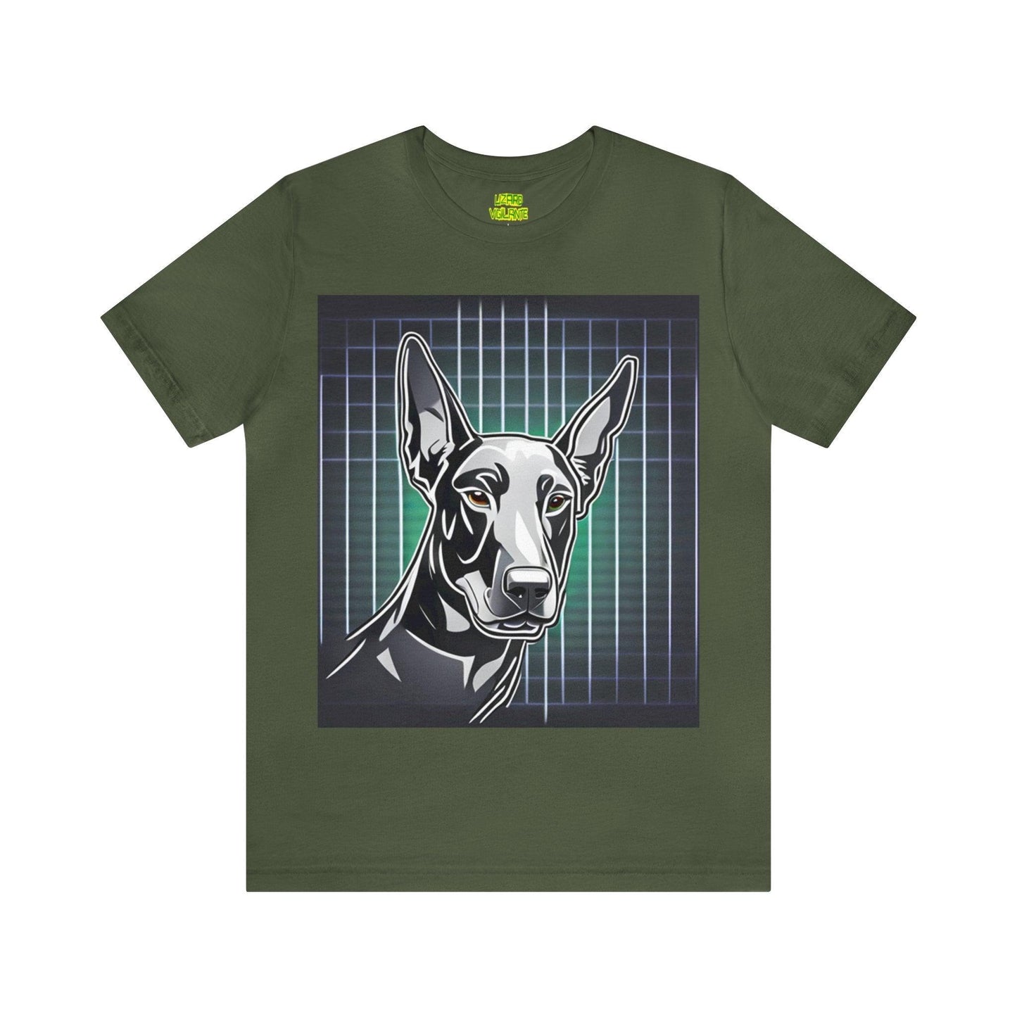 Doberman Graf Unisex Jersey Short Sleeve Tee - Lizard Vigilante