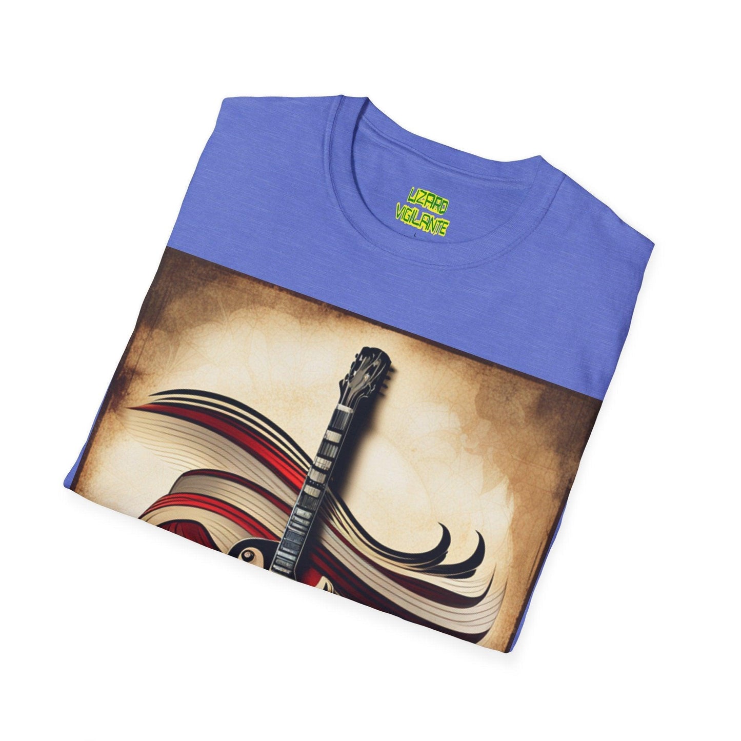 Guit-art Unisex Softstyle T-Shirt - Lizard Vigilante