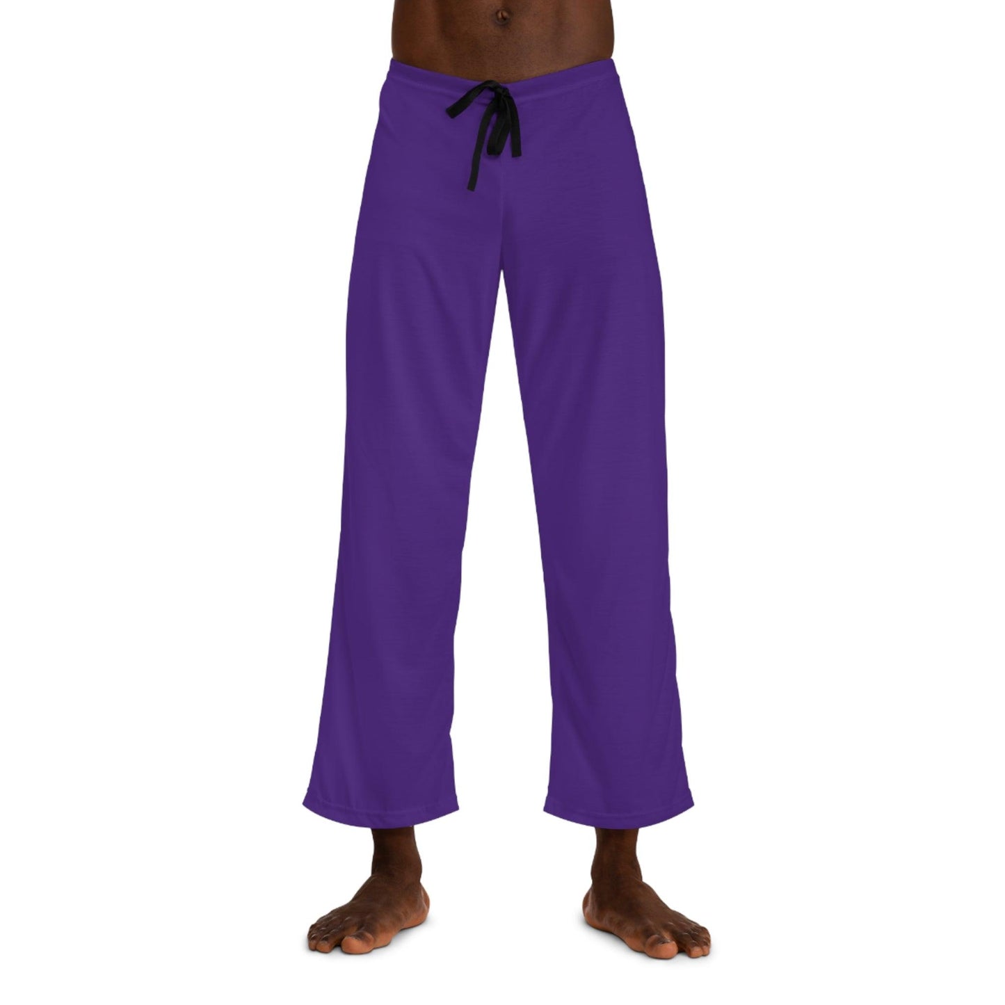 Men's Pajama Pants - Purple - Lizard Vigilante