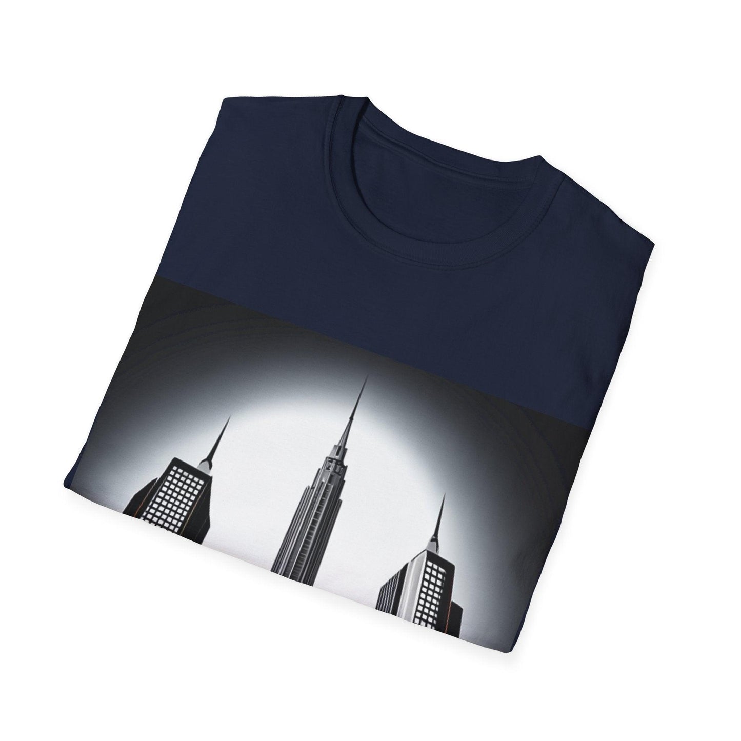 The Three Tallest Buildings Unisex Softstyle T-Shirt - Lizard Vigilante