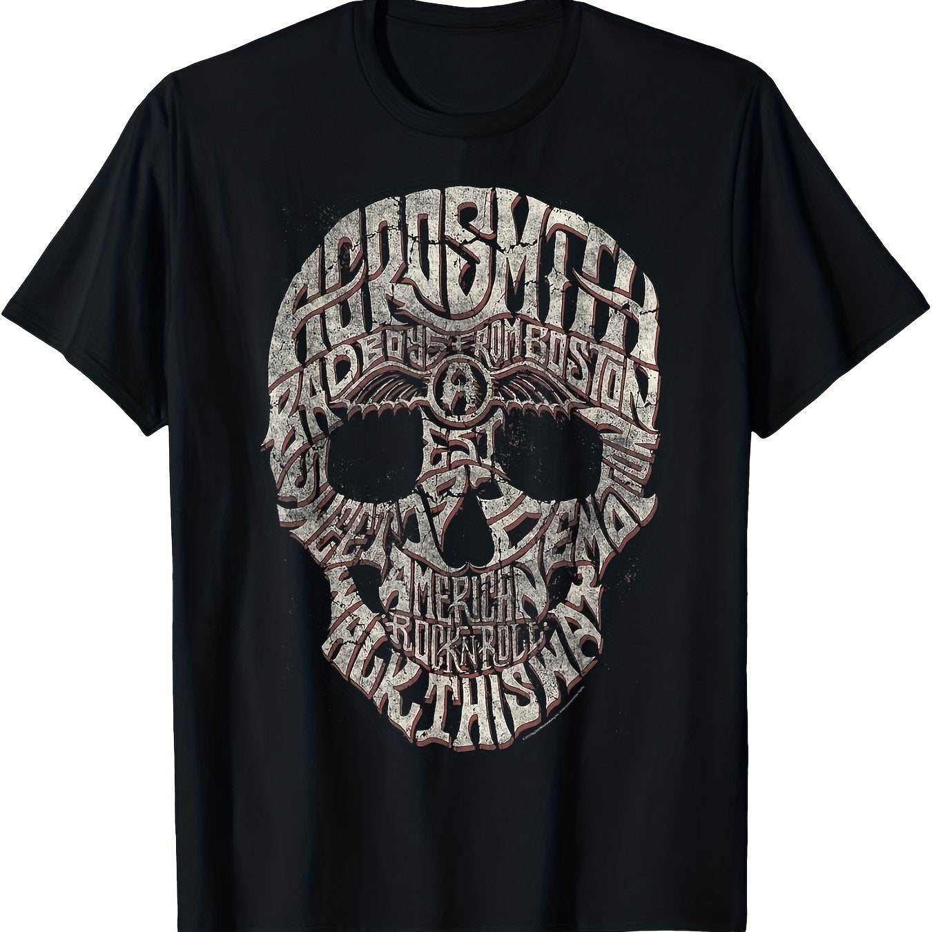 Aerosmith Forever T-Shirt - Men's All Over Print Casual Tee - Premium T-Shirt from Lizard Vigilante - Just $26.99! Shop now at Lizard Vigilante