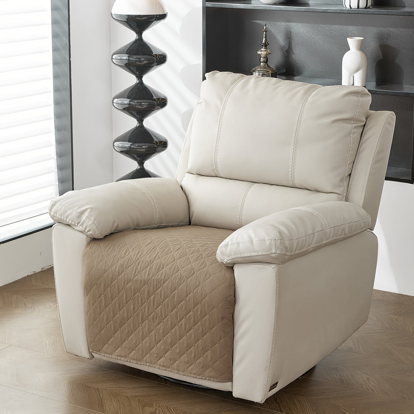 1pc Waterproof Solid Color Plaid Non-Slip Pet Sofa Cover, Machine Washable Blanket for All Season Protection, Suitable for Cats, Dogs, and Small Animals