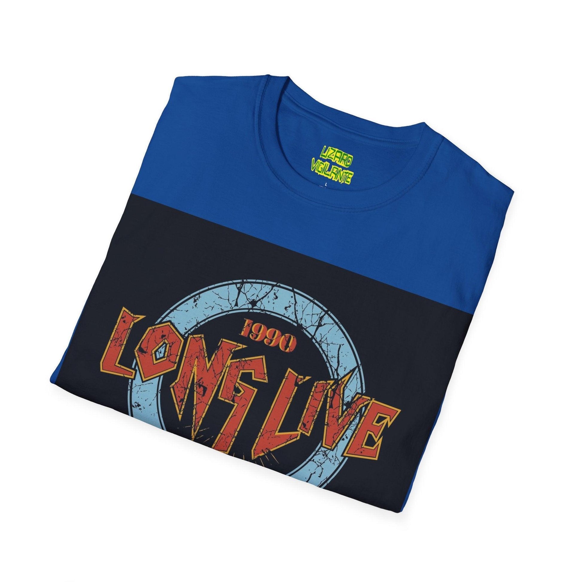 Long Live Rock And Roll Unisex Softstyle T-Shirt - Lizard Vigilante