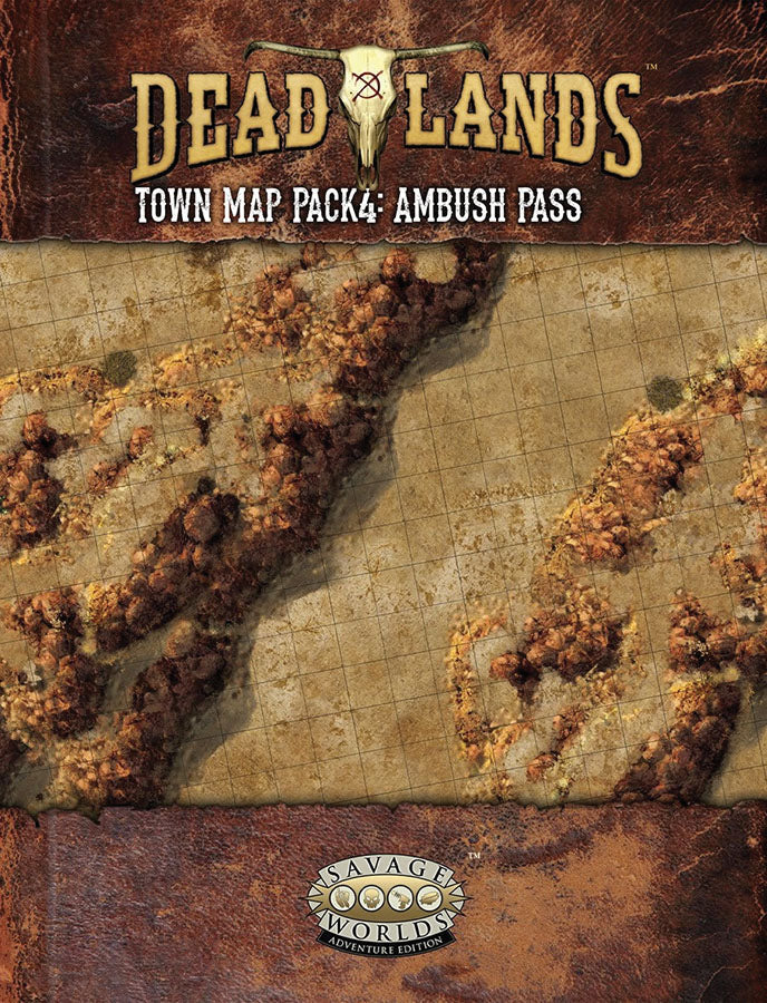 Savage Worlds RPG: Deadlands - Map Pack 4: Ambush Pass