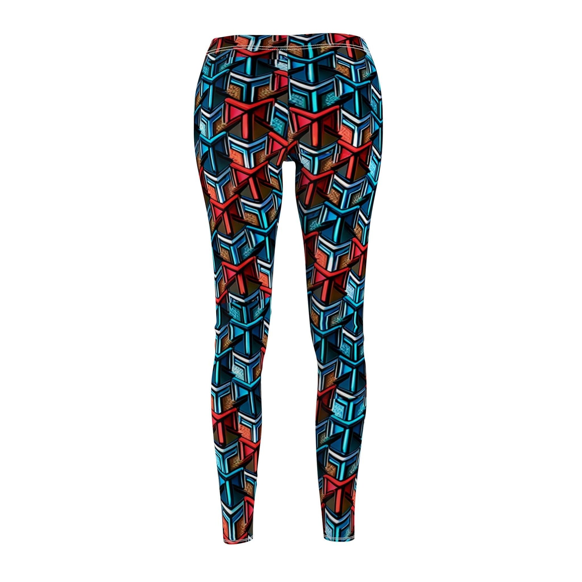 Geotrick Women's Casual Leggings - Lizard Vigilante