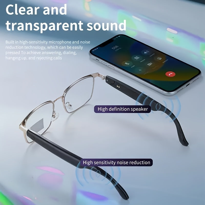 Smart Audio Glasses with Automatic Dimming Lenses - Hi-Fi Music and Voice Calling - Premium smart glasses from Lizard Vigilante - Just $55.99! Shop now at Lizard Vigilante