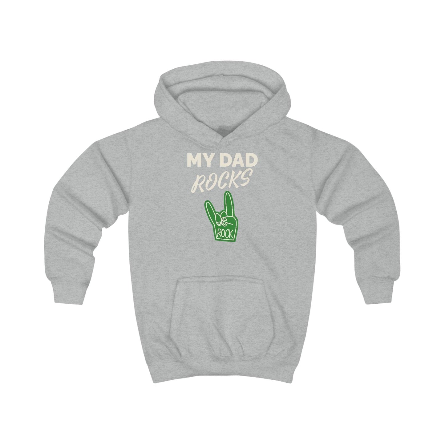 My Dad Rocks Kids Hoodie - Lizard Vigilante