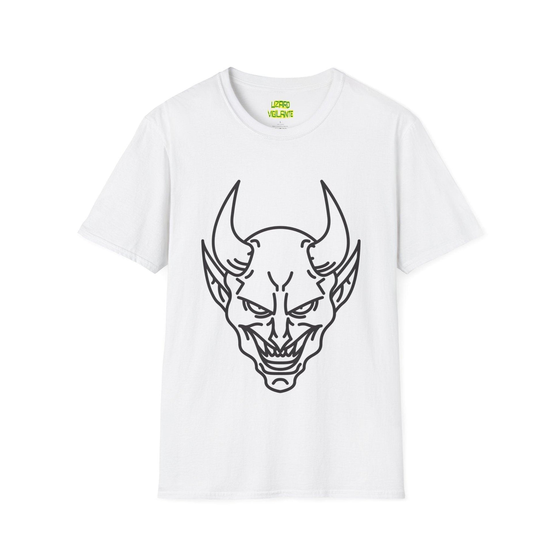 D Evil Unisex Softstyle T-Shirt - Lizard Vigilante