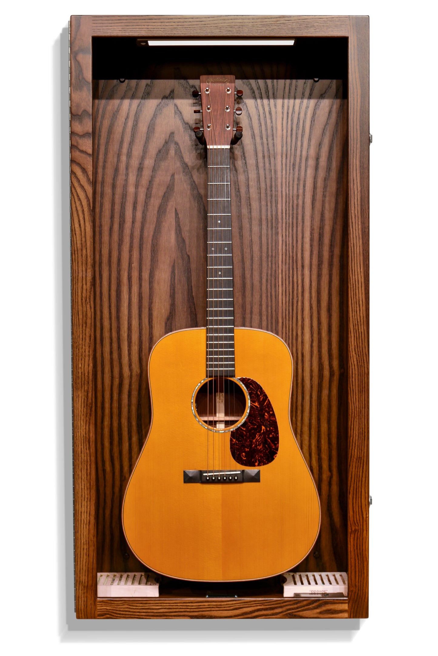 ClimaCase Rectangle Humidor - Northern White Ash with Rich Tobacco Stain