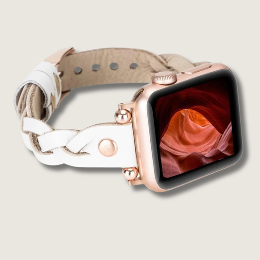 Apple Watch Braided Band - White - Chico