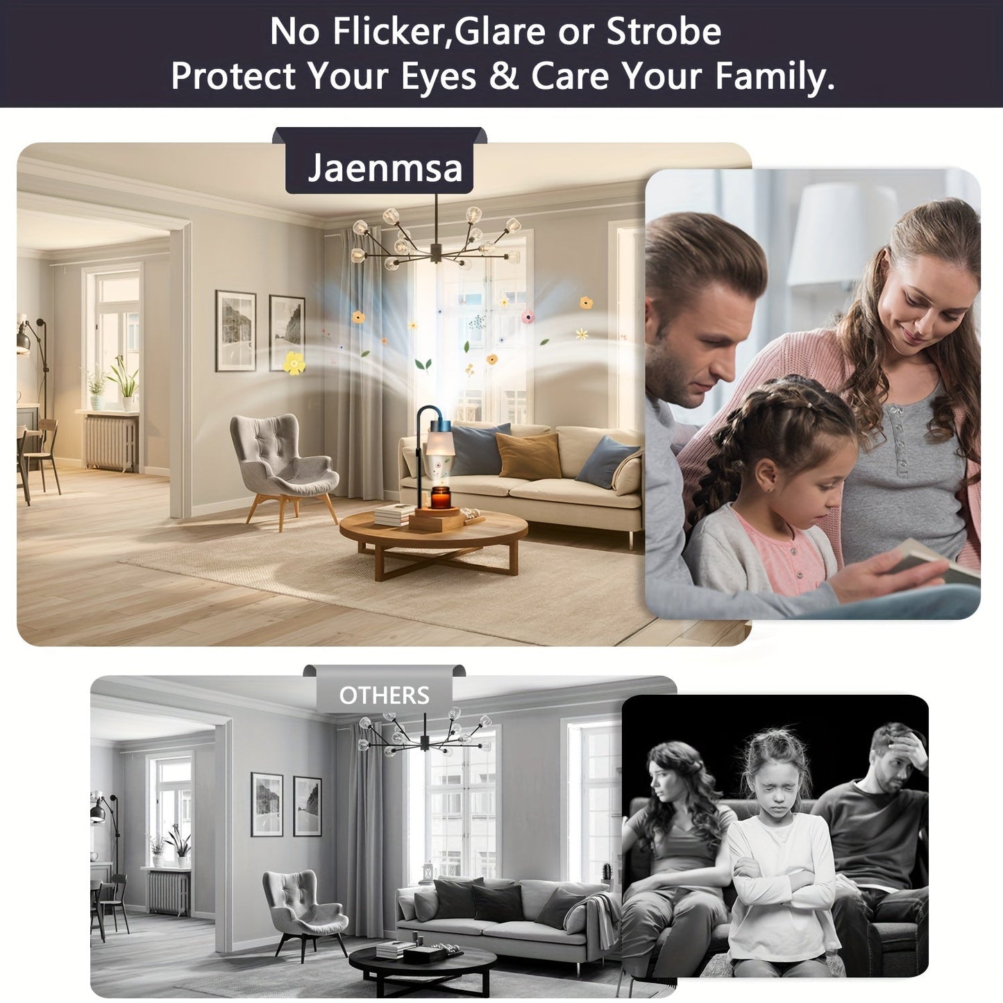 Aroma Therapy Gift Set - Adjustable Glass Candle Warmer Lamp with Himalayan Salt Lamp, Dimmable with Timer, Spice Scented Candle & Wax Melts, Home Decor, 110V-240V US Plug, 2 Bulbs Included, Christmas Present