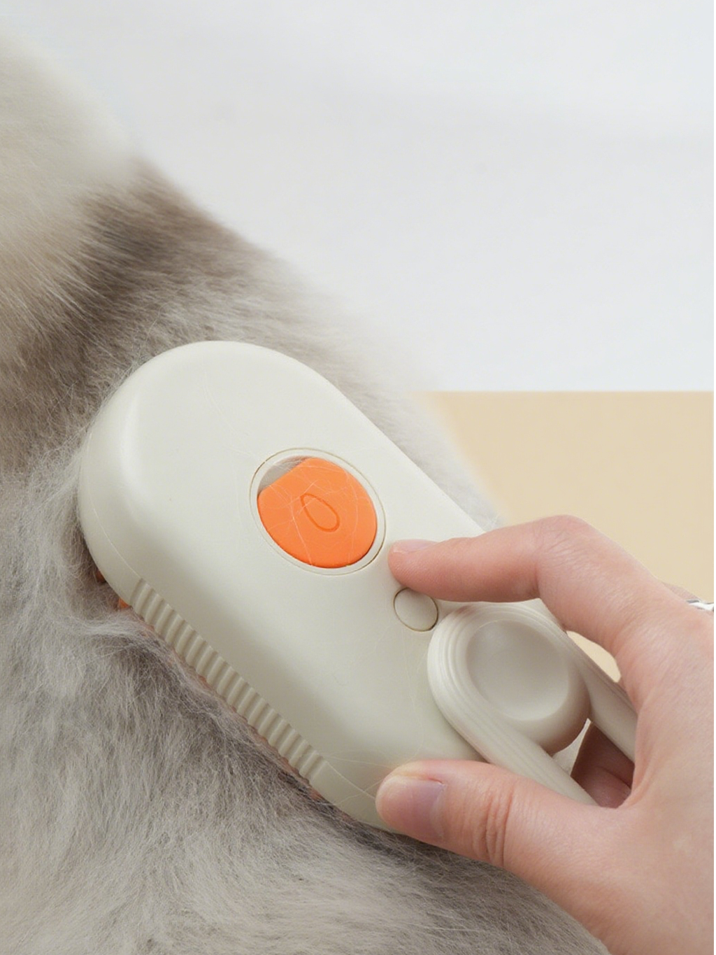 Milou & Lumi 4-in-1 Steam Pet Grooming Brush