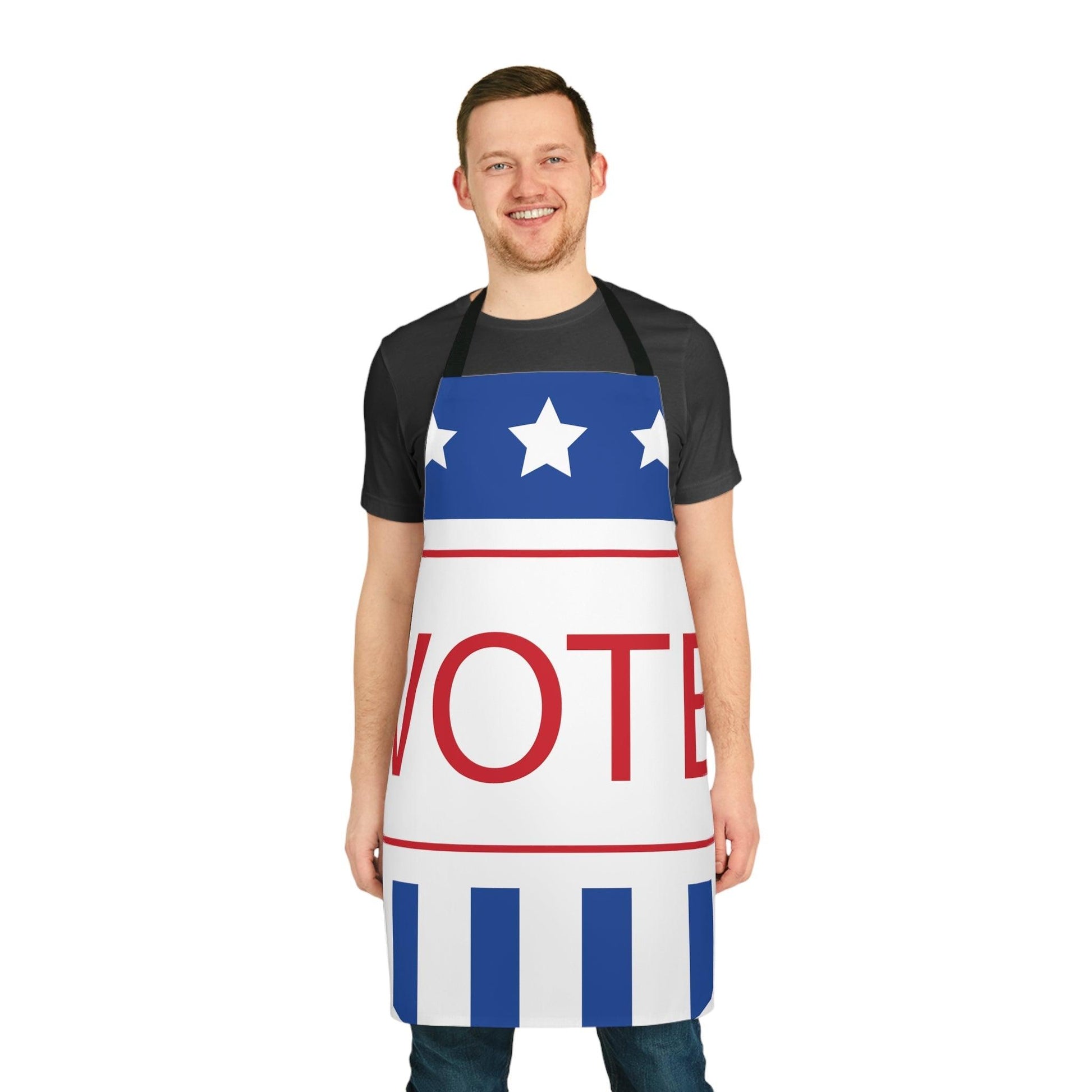 VOTE Chef's Apron in American Colors - Premium Apron from Printify - Just $34.99! Shop now at Lizard Vigilante