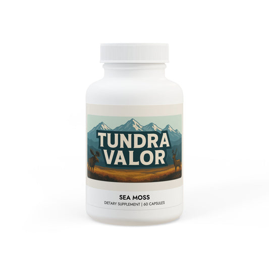 Tundra Valor Sea Moss Supplement (60 Capsules)