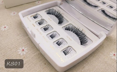 Magnetic Eyelashes Natural Look; Reusable Magnetic Lashes Eyelash Extension Kit