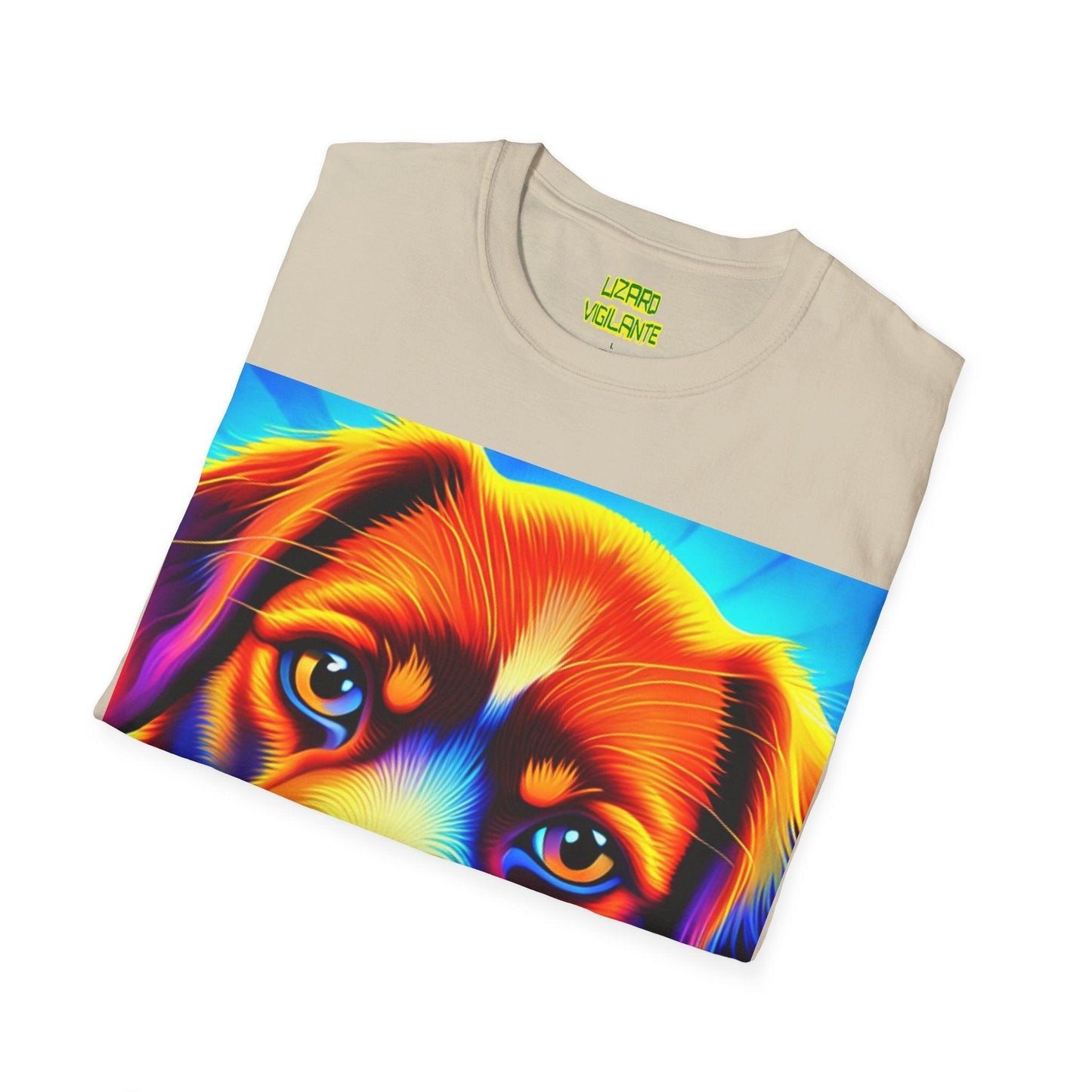 Prism Dog Unisex Softstyle T-Shirt - Lizard Vigilante