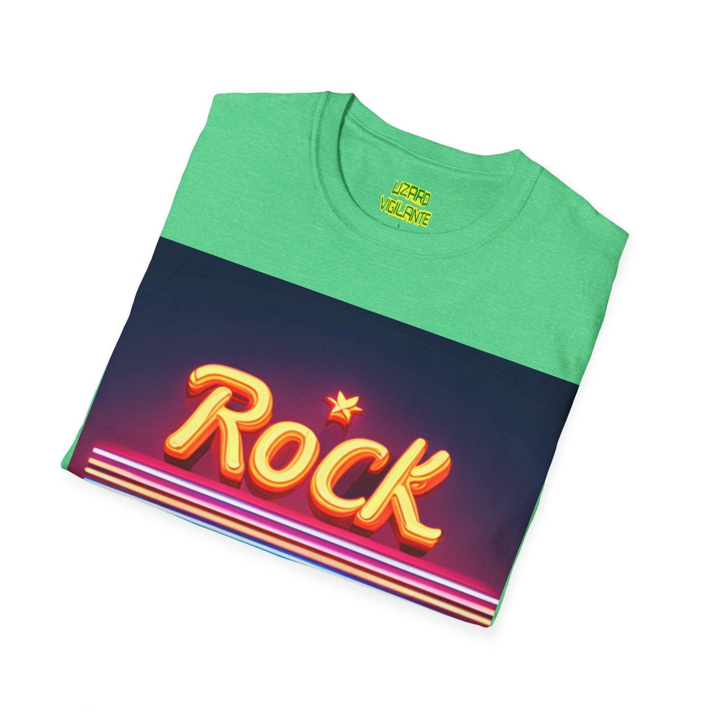 ROCK Unisex Softstyle T-Shirt - Lizard Vigilante