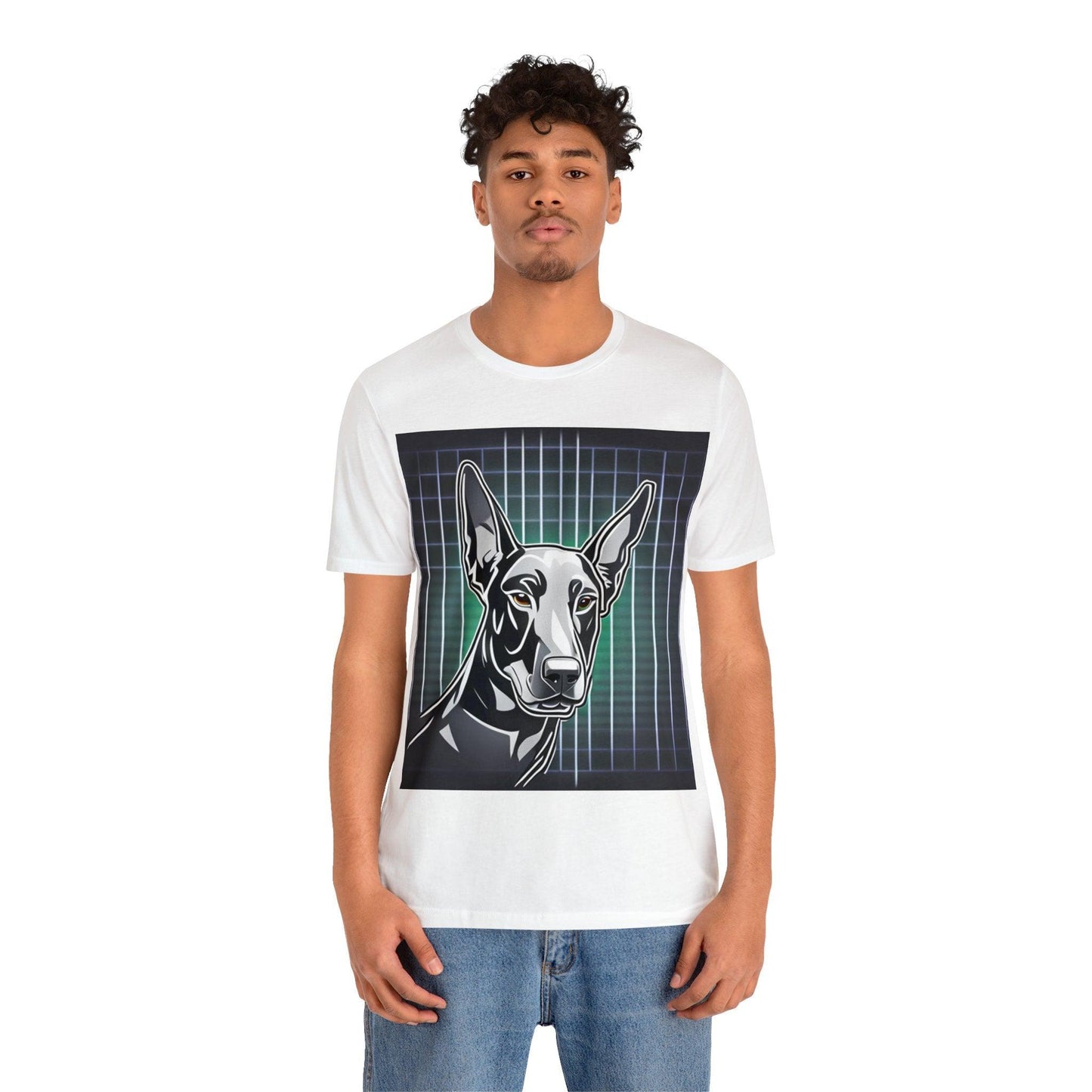 Doberman Graf Unisex Jersey Short Sleeve Tee - Lizard Vigilante