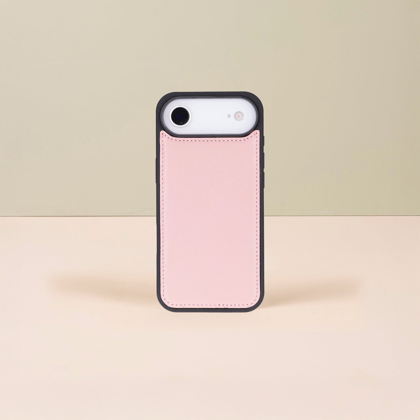 Premium Leather iPhone Air Wallet Case – Pink - Austin