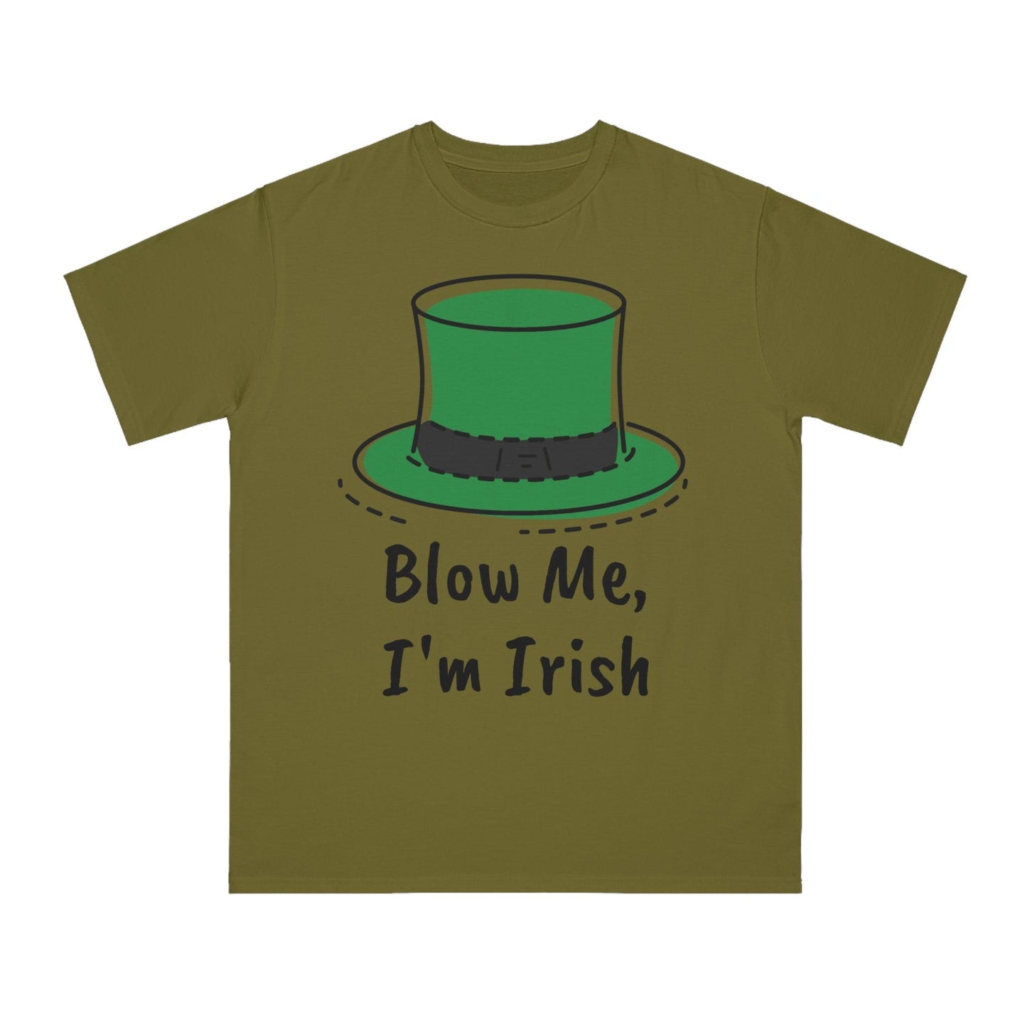 Blow Me, I'm Irish Organic Unisex Classic T-Shirt - Lizard Vigilante