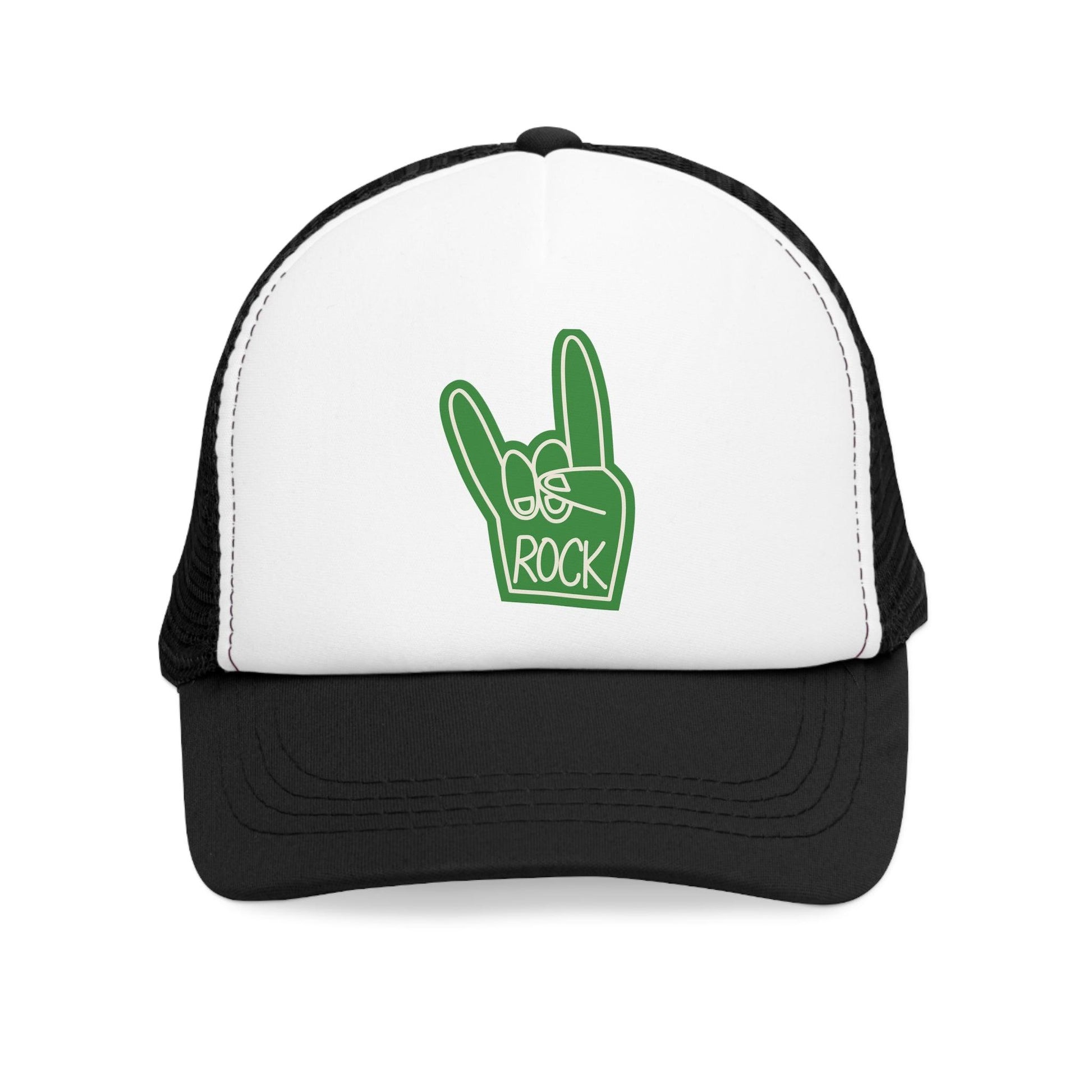 Dio Rock Hand Gesture Mesh Cap - Lizard Vigilante