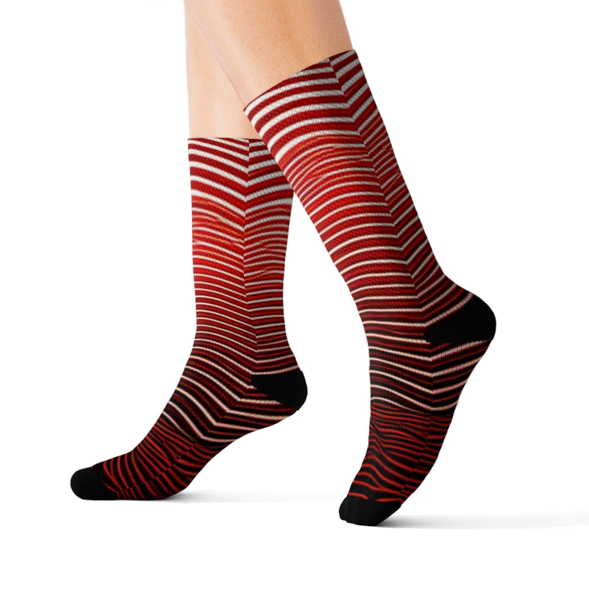 Redwaver Sublimation Socks - Lizard Vigilante