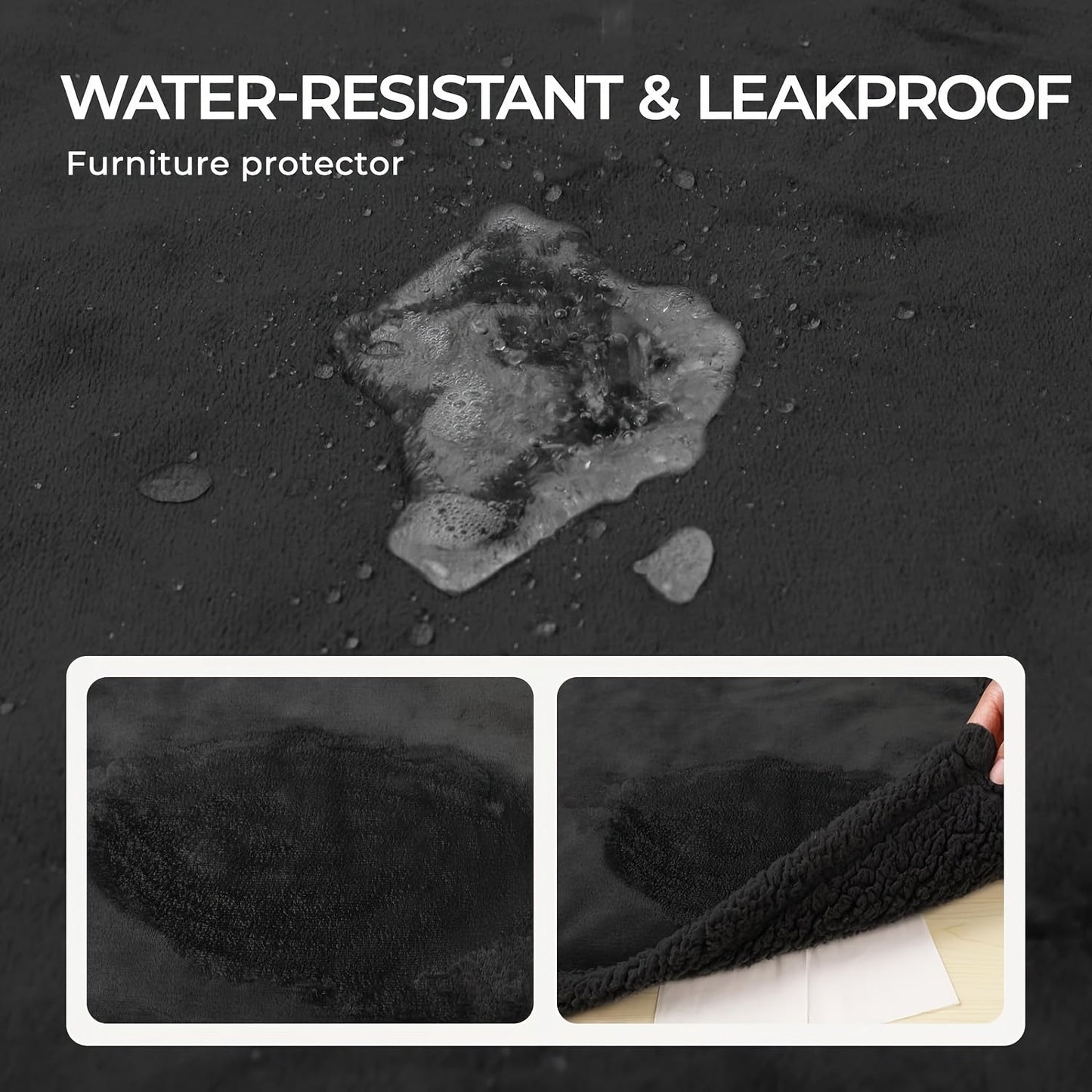 Ultimate Pet Pal Blanket - Soft, Stain-Resistant, Reversible Sherpa Fleece Furniture Protector with Machine Washable, Waterproof Polyester Fabric for Extra Small to Large Dogs and Cats - Easy Care, Durable, and Cozy Companion