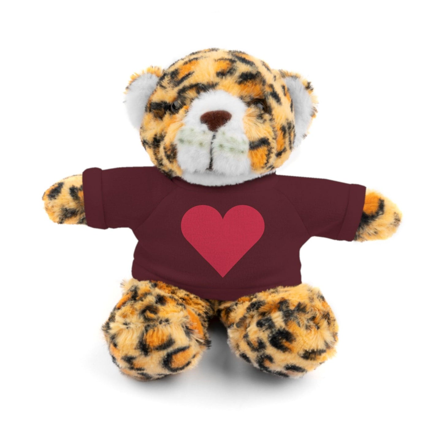 Red Heart Stuffed Animals with Tee - Lizard Vigilante