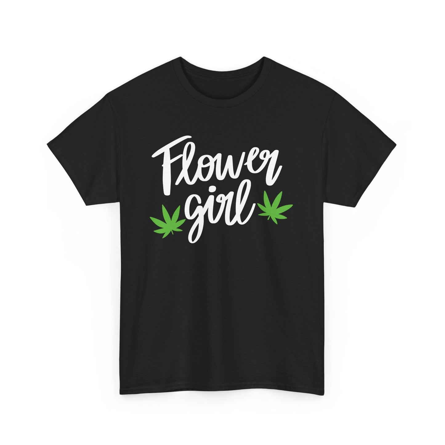 Flower Girl Marijuana Leaf T-Shirt