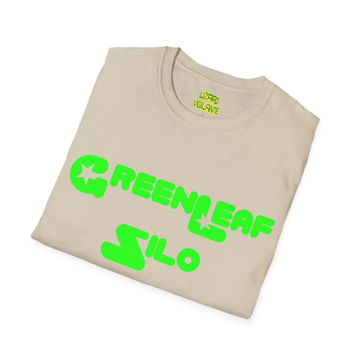 GreenLeaf Silo Starfont Unisex Softstyle T-Shirt - Lizard Vigilante