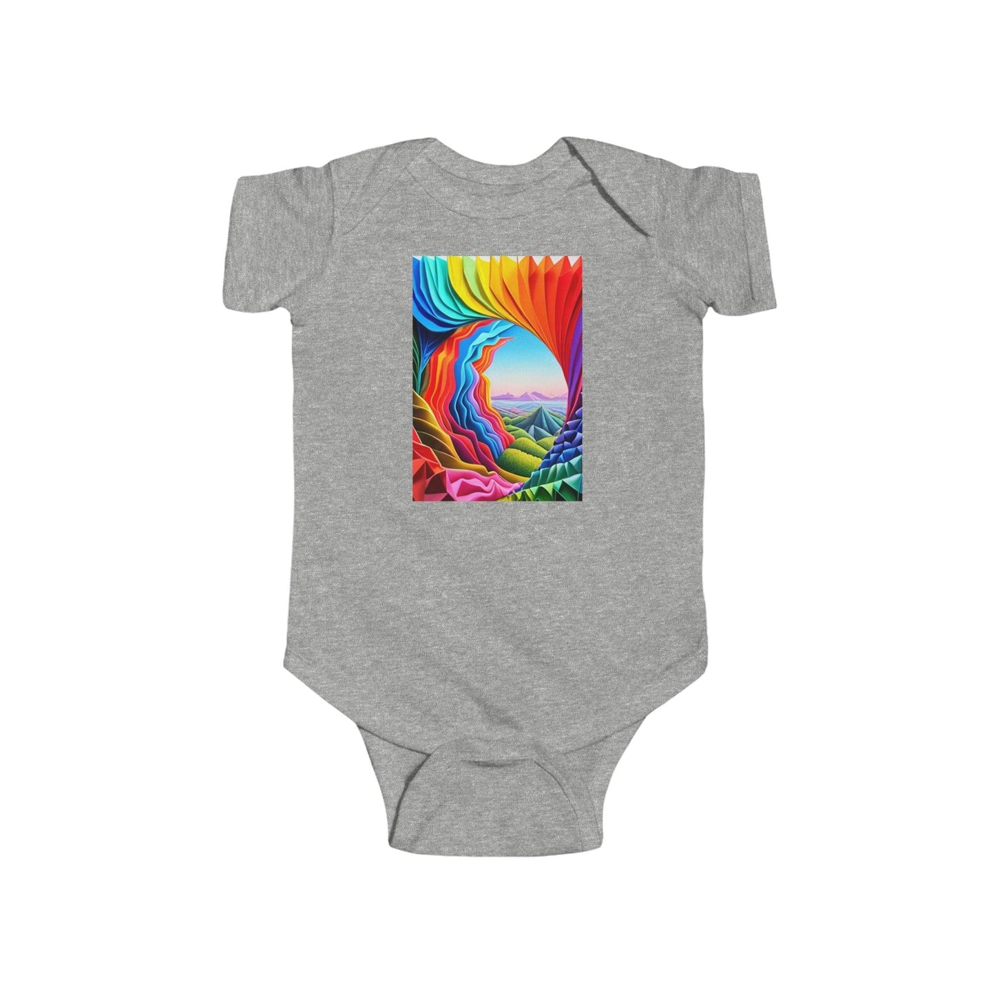 Thru the Always Infant Fine Jersey Bodysuit - Lizard Vigilante