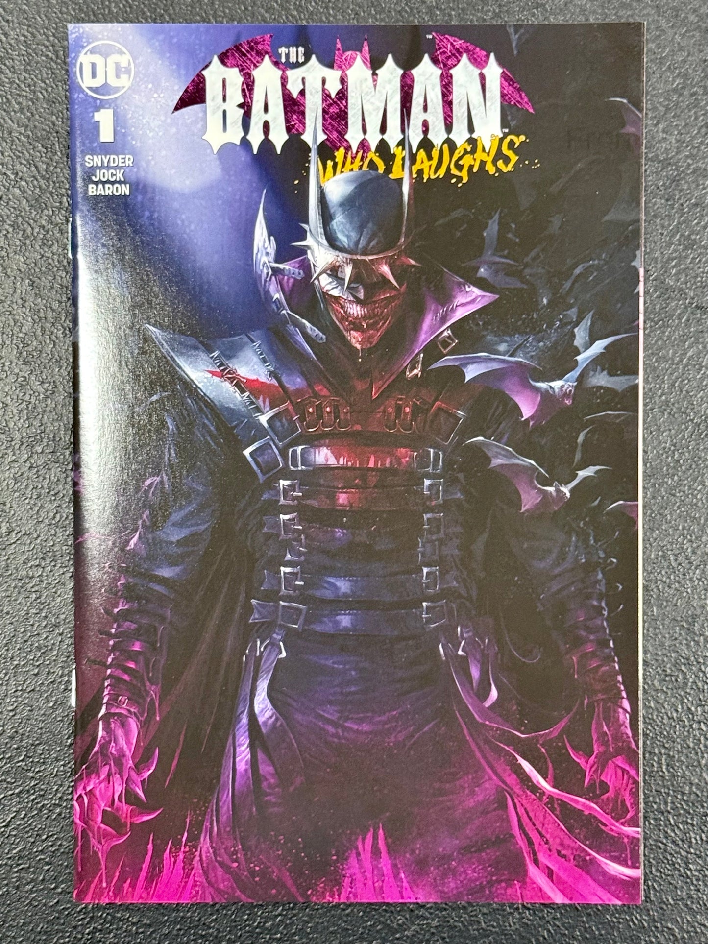 Batman Who Laughs #1 DC Francesco Mattina Trade Variant Scott Snyder Jock Joker
