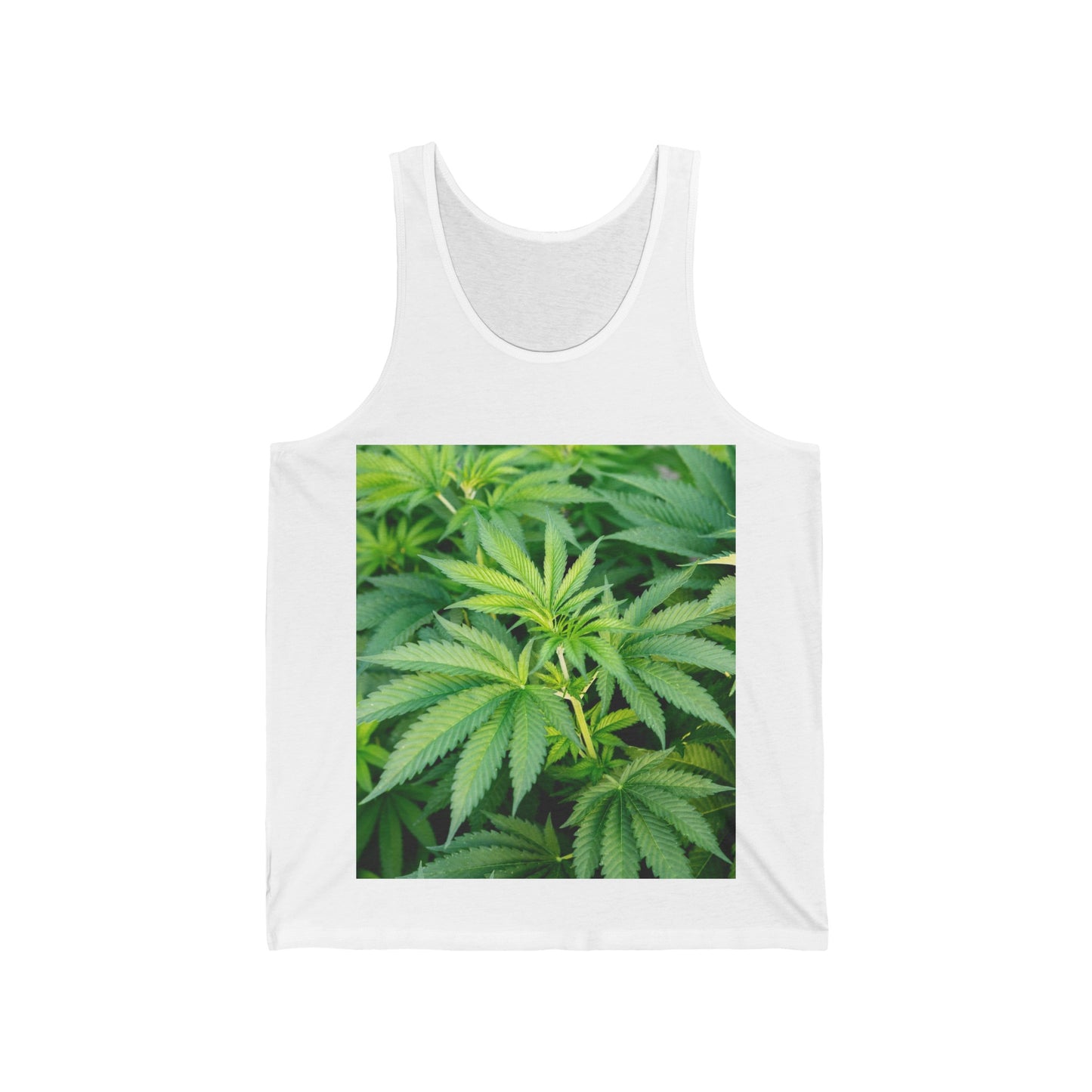 Weed Unisex Jersey Tank Funny Pot Tanktop - Lizard Vigilante