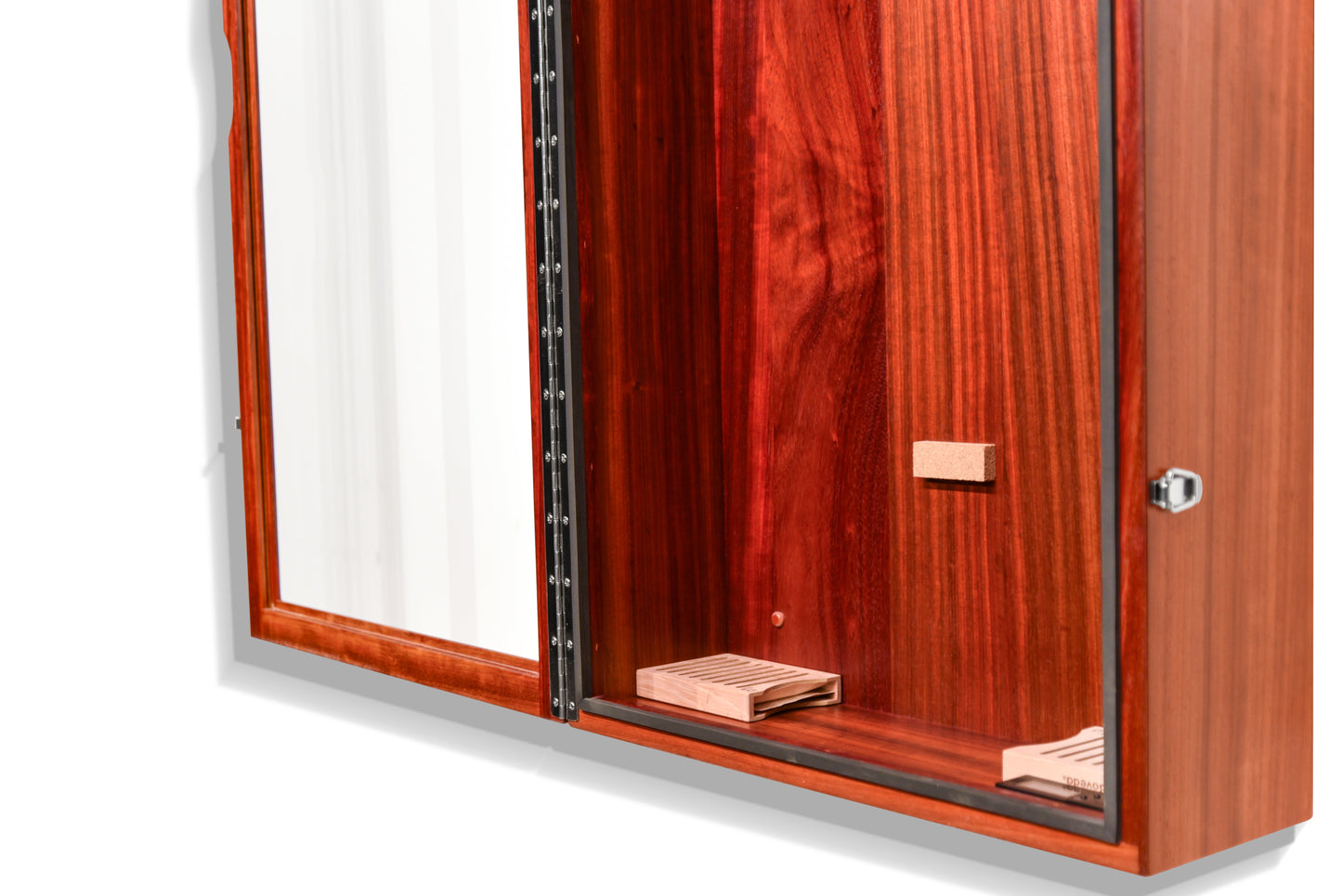 ClimaCase Rectangle Humidor - African Paduk