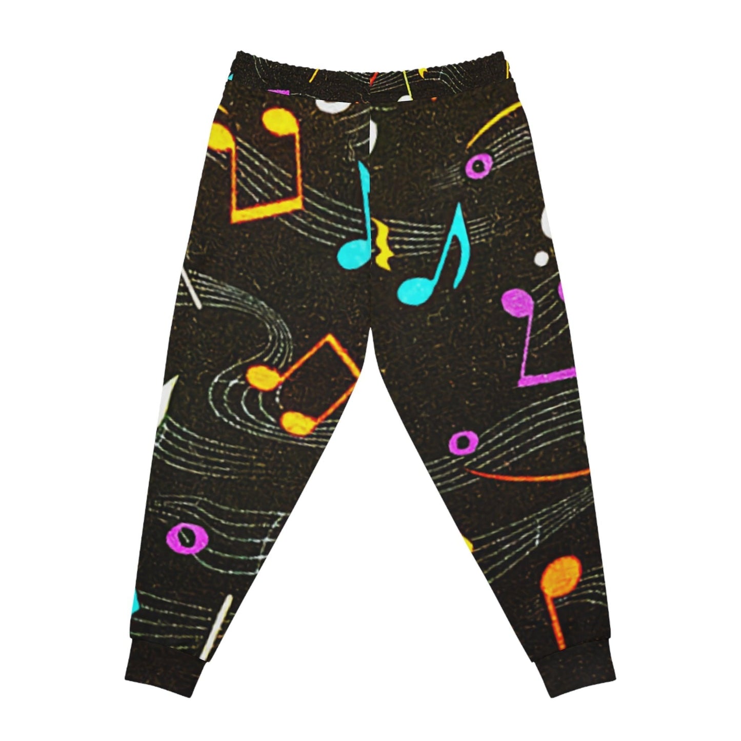 Musical Notes Athletic Joggers - Lizard Vigilante