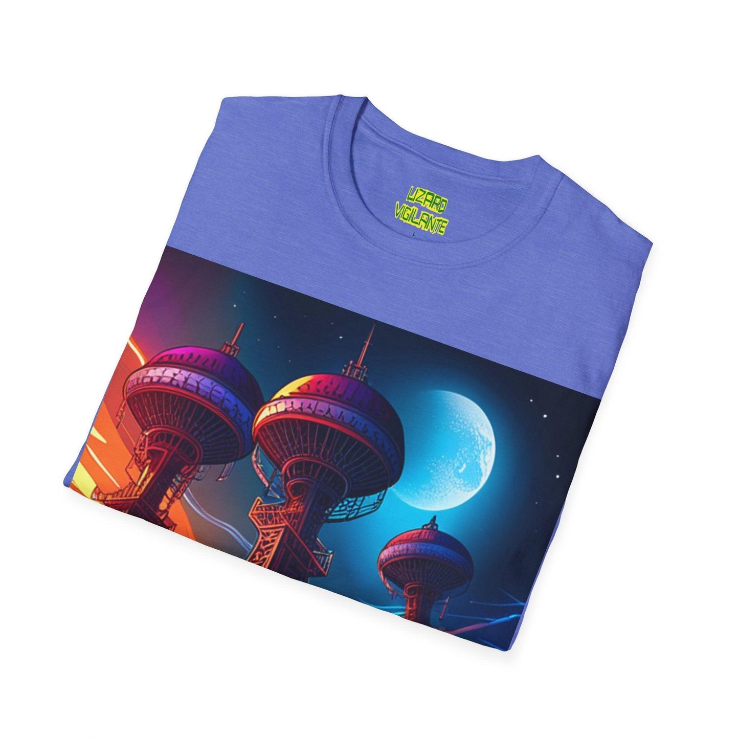 Interplanetary Transmission Unisex Softstyle T-Shirt - Lizard Vigilante