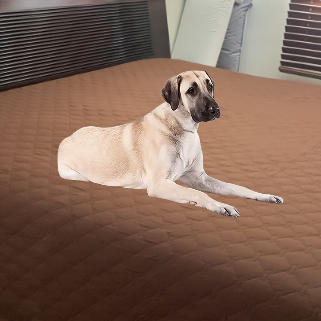 Extra Large Reversible High Quality Dog Blanket - Double-Sided Pet Bed Cover with Bone Pattern, Machine Washable Sofa Protector for Medium/Large/Small Dogs & Cats, Indoor/Outdoor Use, Blanket for Bed