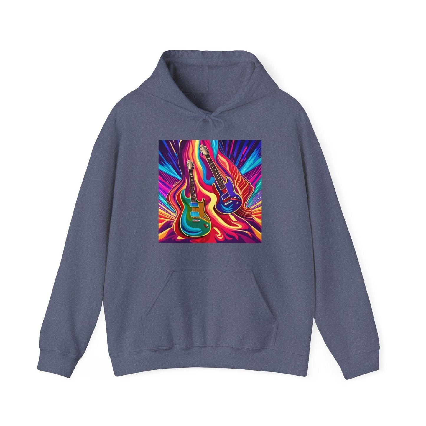 Psychedelic Things Unisex Heavy Blend™ Hooded Sweatshirt - Lizard Vigilante