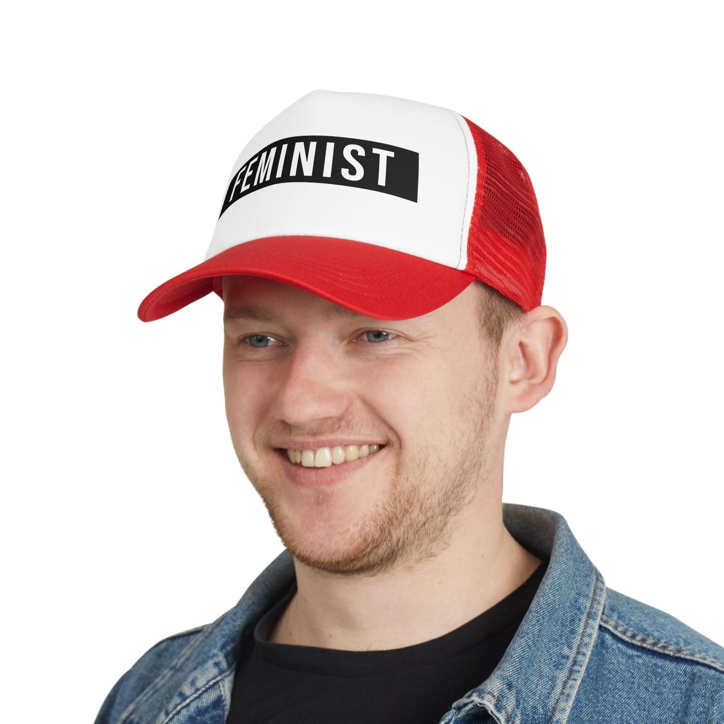 Feminist Mesh Cap - Lizard Vigilante