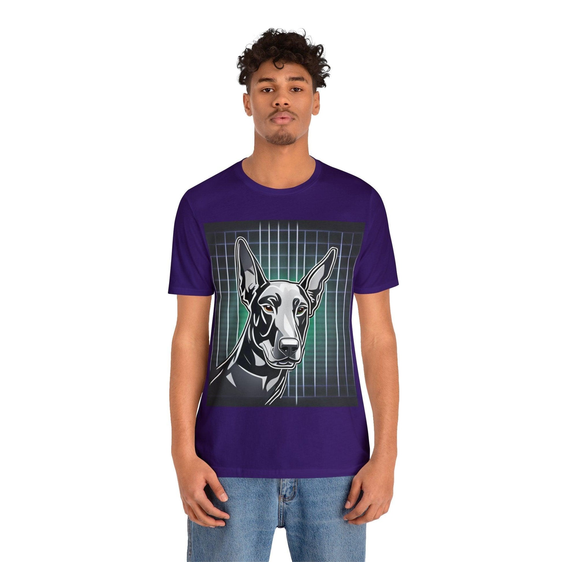 Doberman Graf Unisex Jersey Short Sleeve Tee - Lizard Vigilante